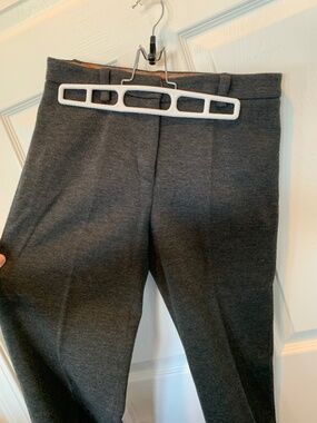MISSONI authentic flat front gray knit trouser, size 40 IT (4 USA)